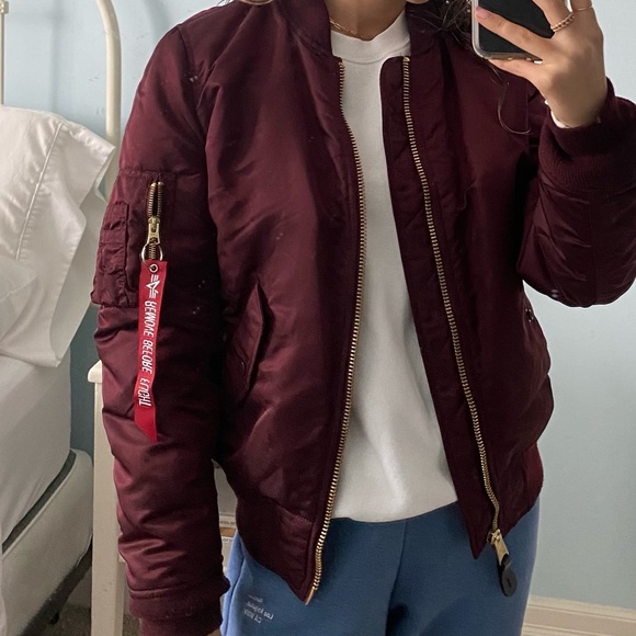 Alpha Industries Bomber Jacket - Picture 2 of 5